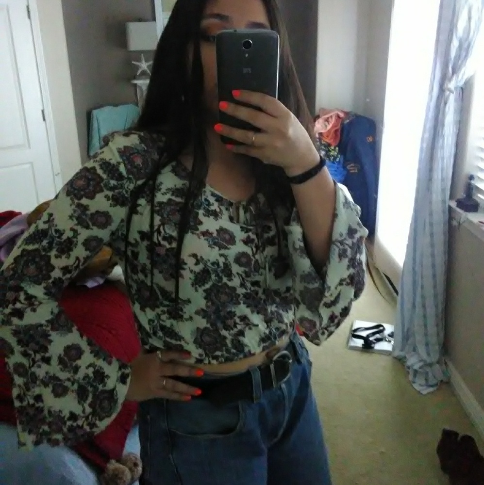 70s style shirt